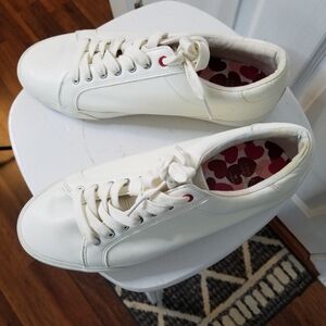 Call It Spring Men's Vegan White Sneakers  Size 8